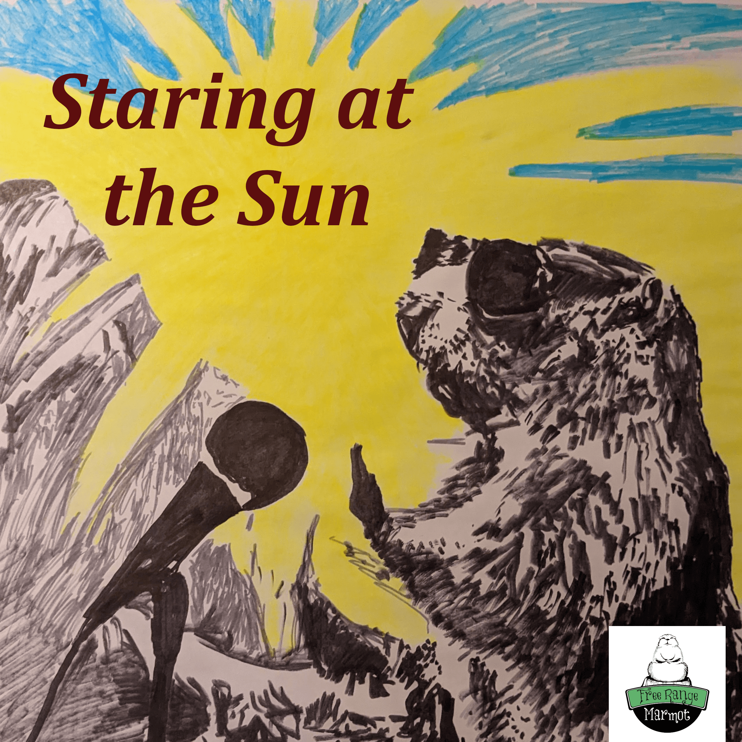 Staring at the Sun album art for Free Range Marmot