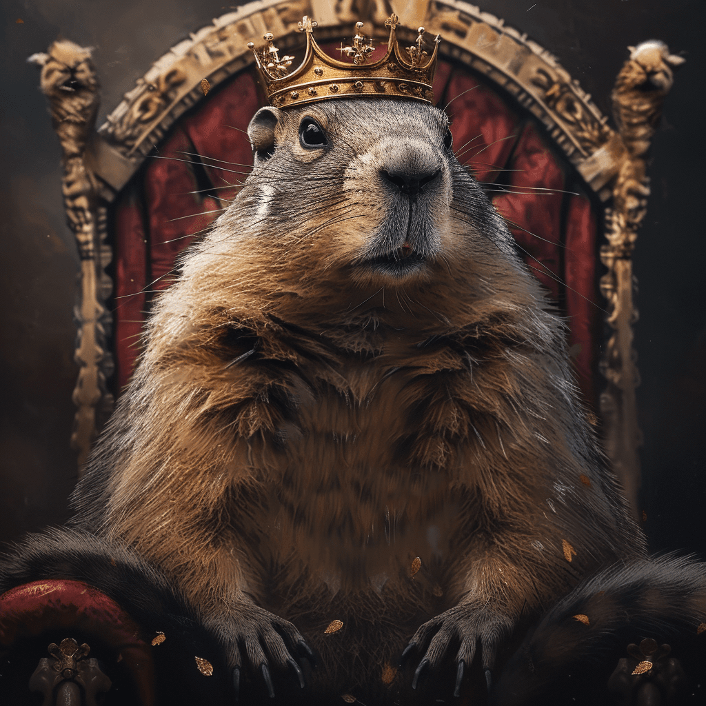 Throne album art for Free Range Marmot